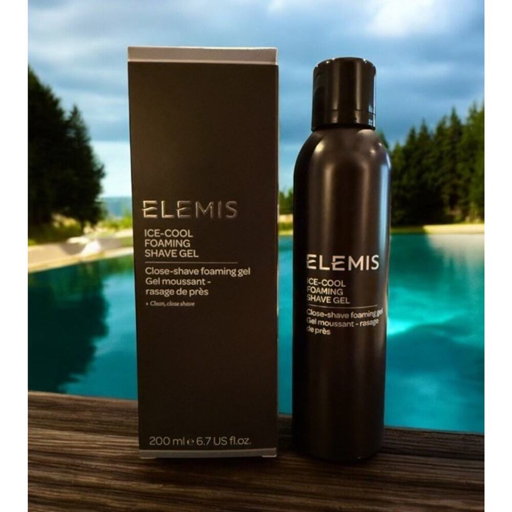 ELEMIS Ice-Cool Foaming Shave Gel 200 ml / 6.7 fl oz NEW IN BOX
